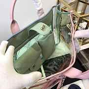 Chanel SS18 Act2 Pvc Tote bag pink Size 39cm - 4