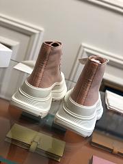 Alexander McQueen Tread Slick high-top sneakers Pink - 3