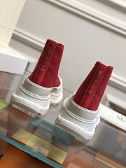 Alexander McQueen Tread Slick high-top sneakers Red - 6