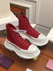 Alexander McQueen Tread Slick high-top sneakers Red - 5