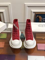 Alexander McQueen Tread Slick high-top sneakers Red - 2