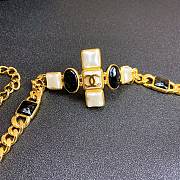 Chanel Gold Pearl Belt - 4
