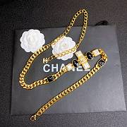 Chanel Gold Pearl Belt - 2