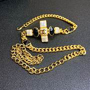 Chanel Gold Pearl Belt - 3