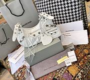 Women's Le Cagole XS Shoulder Bag In White - 1