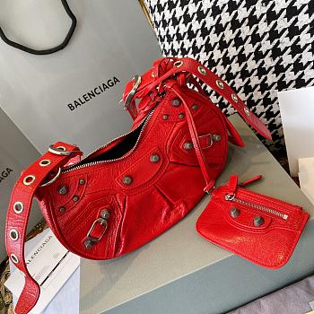 Women's Le Cagole XS Shoulder Bag In Red