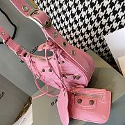 Women's Le Cagole XS Shoulder Bag In Pink - 5