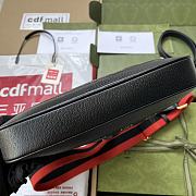 Gucci Jackie Small Shoulder Black Leather Size 28cm - 5
