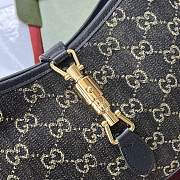 Gucci Jackie Small Shoulder Black Leather Size 28cm - 3