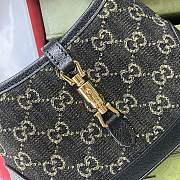 Gucci Jackie 1961 Mini Shoulder Black Leather Size 19cm - 6