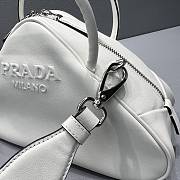 Prada Triangle Bag White Size 26cm - 5