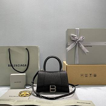 Colestore Balenciaga Hourglass Bag Black Size 19cm