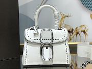 Delvaux Le Brillant White Handbag Size 20cm - 3