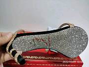 Rene Caovilla Margot Embellished Suede Sandals - 6