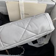 Chanel Flap Bag Quilted Lambskin Grey 26cm - 2