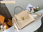 LV GEORGES MM Cream White Size 34cm - 1