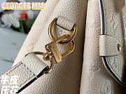 LV GEORGES MM Cream White Size 34cm - 4