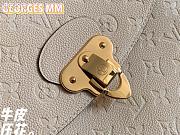 LV GEORGES MM Cream White Size 34cm - 3