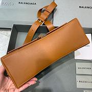 Colestore Balenciaga Hourglass Shoulder Bag In Brown Size 29cm - 4