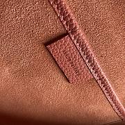 Celine Micro Luggage Handbag In Smooth Calfskin Pink 20cm - 3