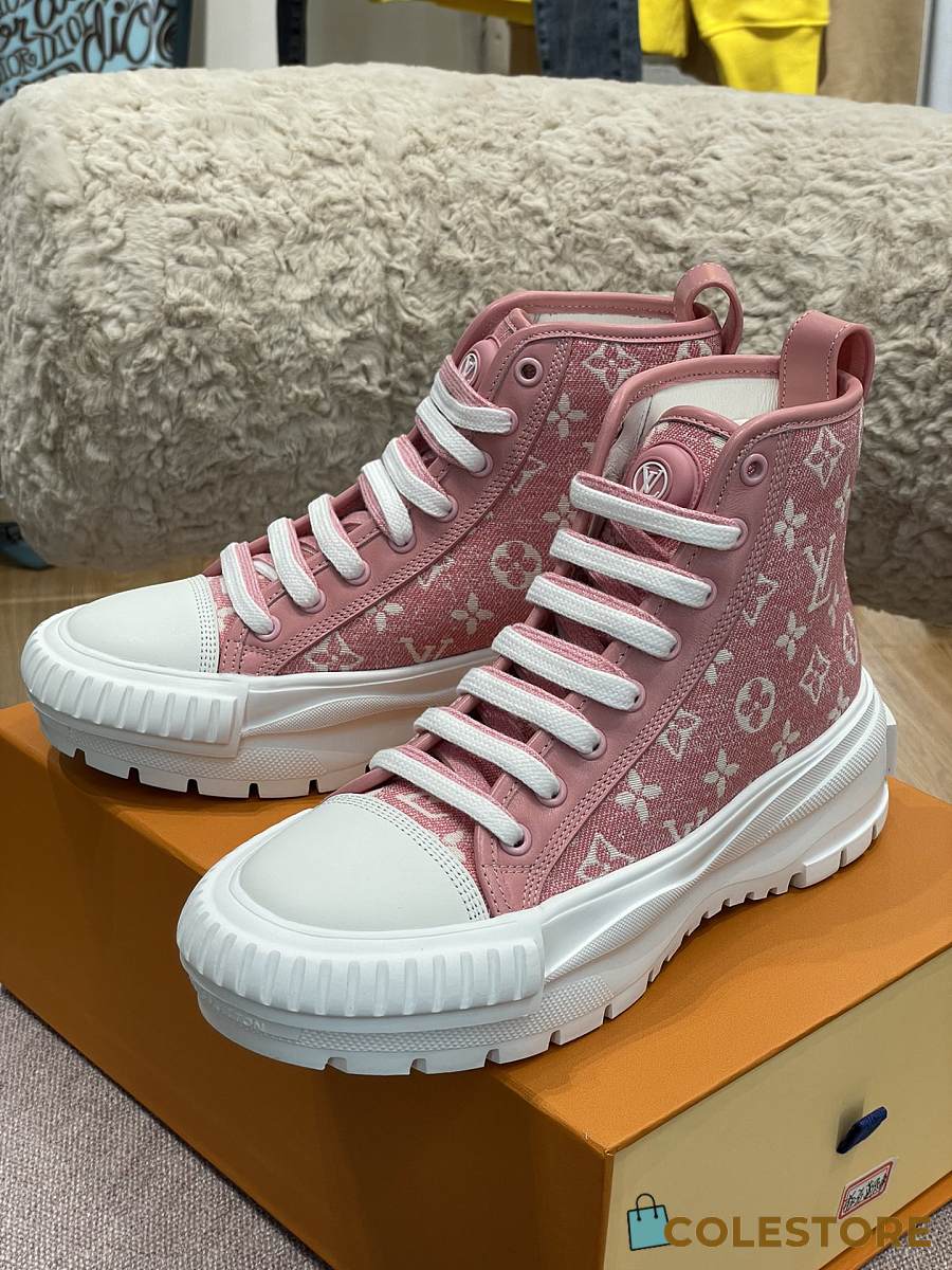 Louis Vuitton Squad Sneaker Boot 'Light Pink', myGemma, QA