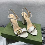 Gucci White heel Sandals - 1