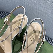 Gucci White heel Sandals - 3