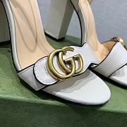 Gucci White heel Sandals - 2