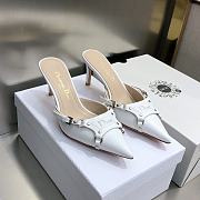 Dior White Heels - 1