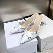 Dior White Heels - 3