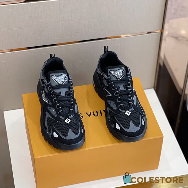 LV Black and Grey Sneaker - 1