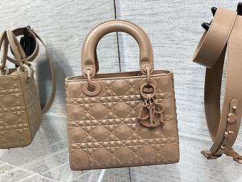 Dior Lady D-Joy Bag Nude 20cm