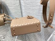 Dior Lady D-Joy Bag Nude 20cm - 4