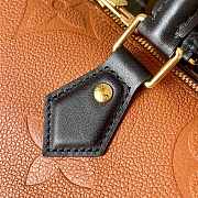 LV Speedy empreinte leather in caramel 25cm - 2