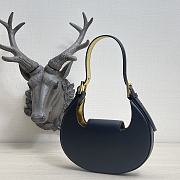 Fendi Cookie Black Leather Mini Bag 22cm - 5