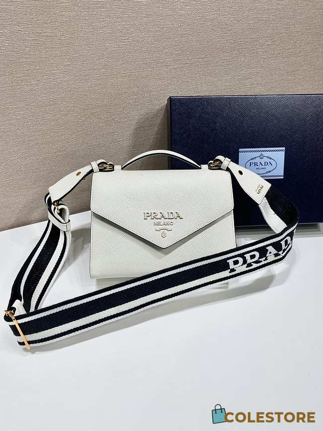 Prada Monochrome White 21cm - 1