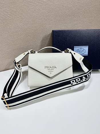 Prada Monochrome White 21cm