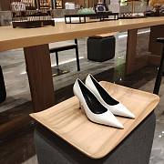 Balenciaga White Heels - 6