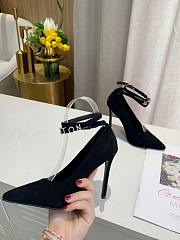 LV Black High Heels - 3