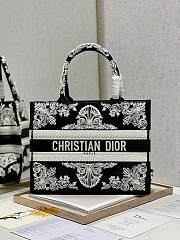 Dior Christian Black Book Tote 36cm - 1
