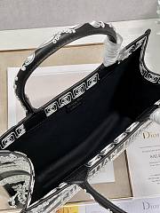Dior Christian Black Book Tote 36cm - 4