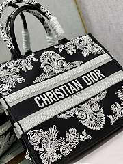Dior Christian Black Book Tote 36cm - 2