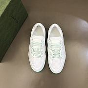 GG Green and White Sneakers - 1