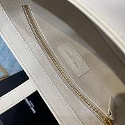YSL White Hobo Bag 23cm - 5