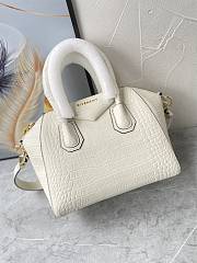 Givenchy Antigona Sugar Goatskin Leather Satchel Bag 34cm - 6