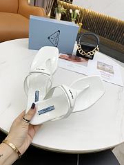 Prada White Slippers - 3