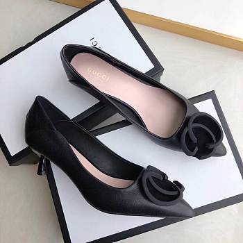 Gucci GG Heels Black 