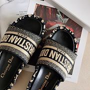 Christian Dior Black Light Brown Slippers - 2