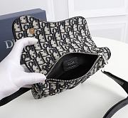 Dior 1ADPO191 saddle bag 21cm - 3