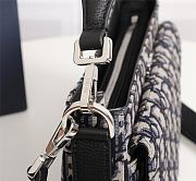  Dior Saddle Soft Bag Beige and Black 24cm - 6
